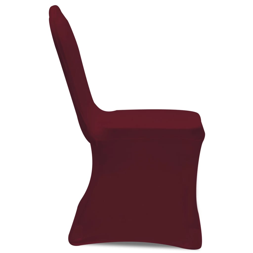 Hoes voor stoelen 50 stuks (zwart)