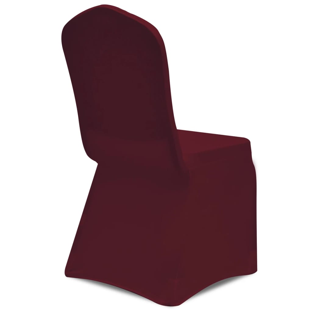 Hoes voor stoelen 50 stuks (zwart)