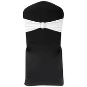 Decoratief stoellint met een diamant 25 stuks (wit)