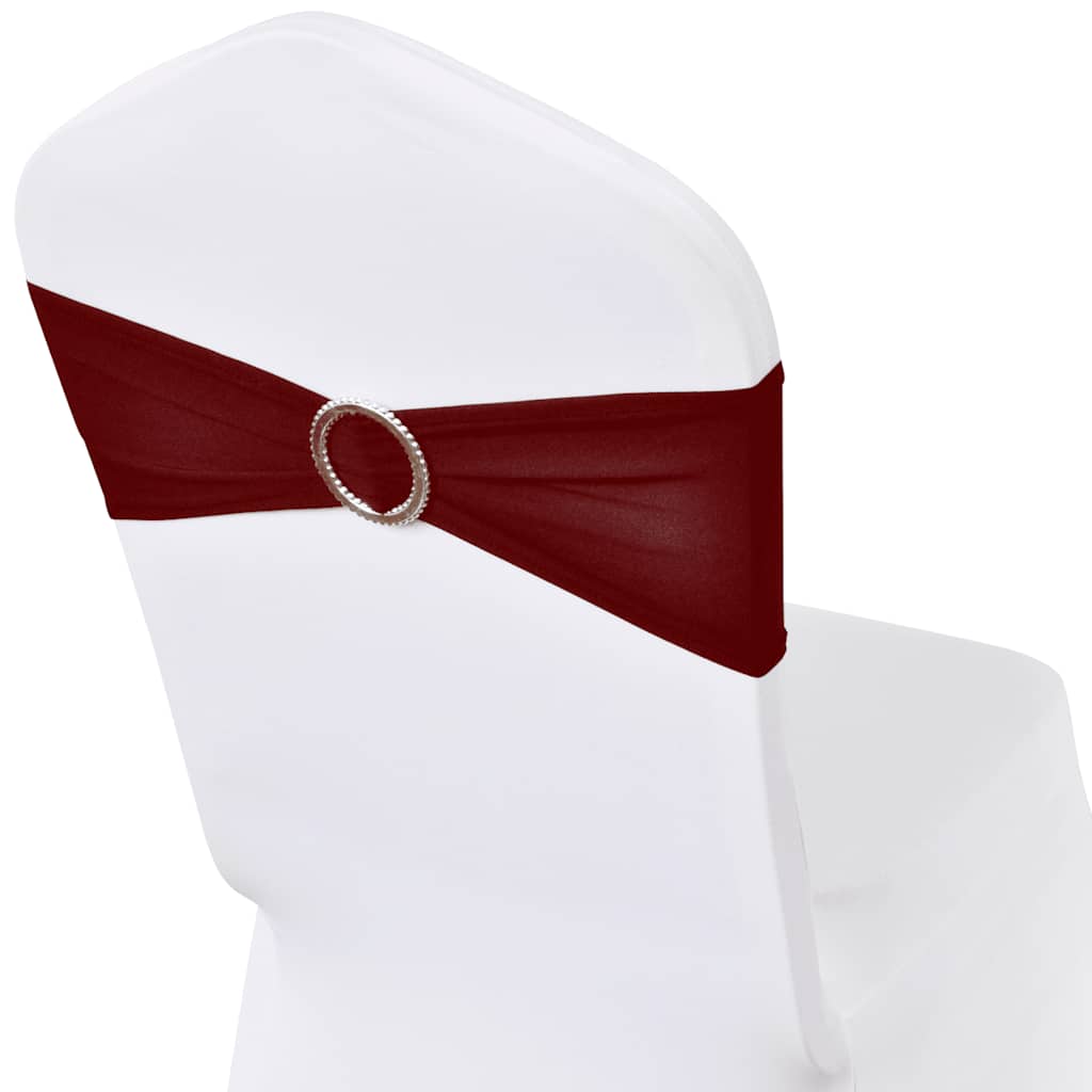Decoratief stoellint met een diamant 25 stuks (wit)