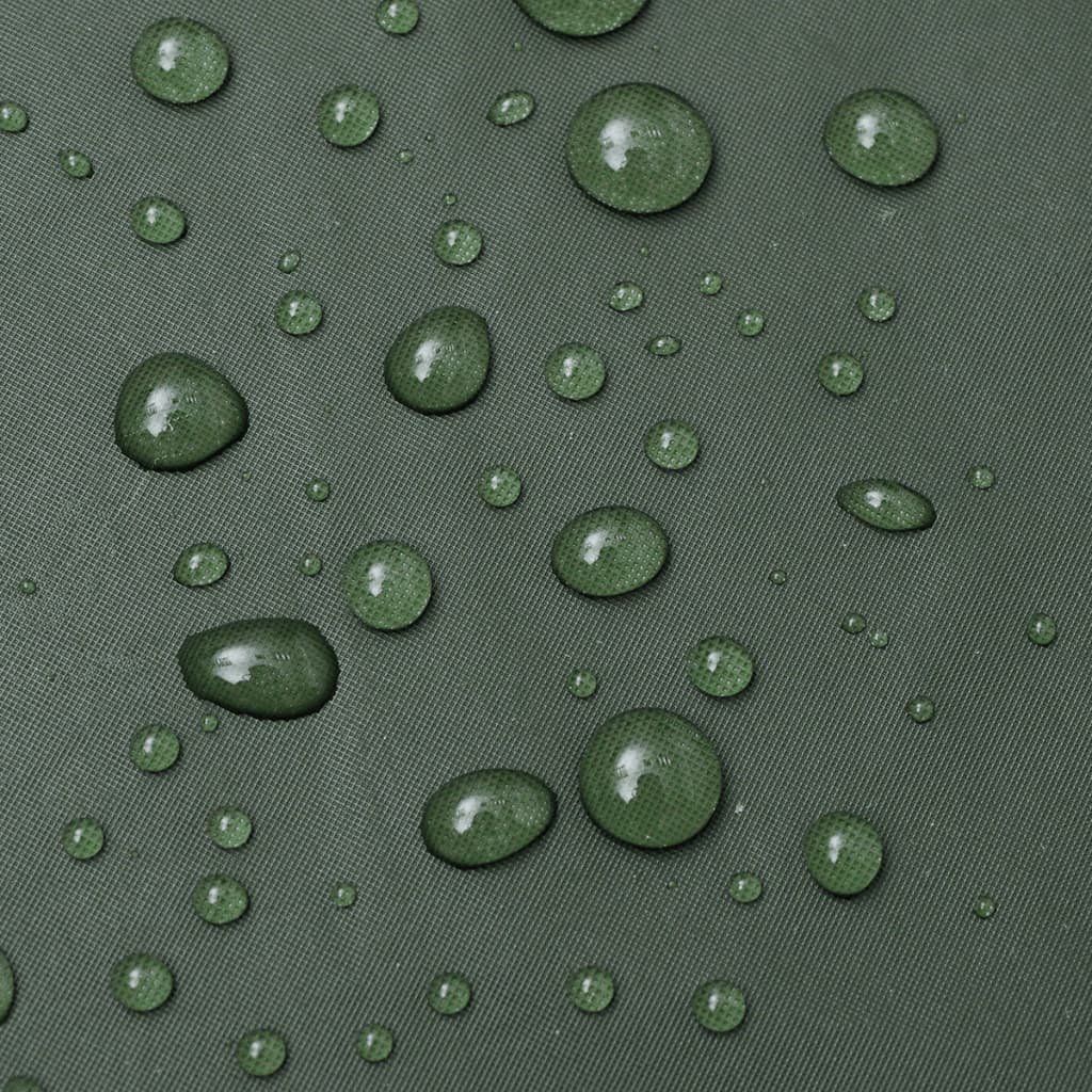 vidaXL Lange regenjas waterbestendig zeer stevig met capuchon geel XXL