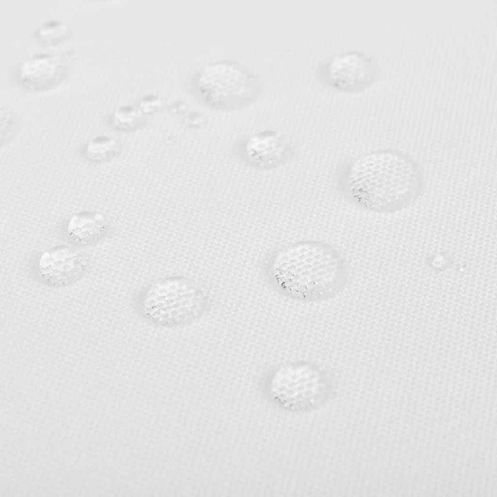 Tafelkleden wit 5 stuks 100 x 100 cm