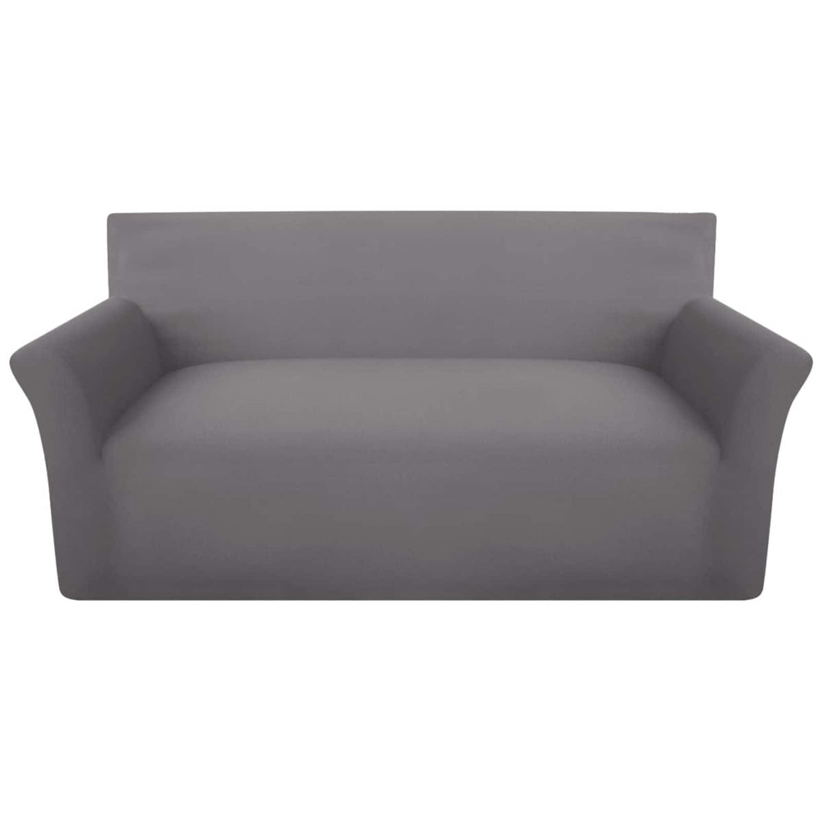 vidaXL Slipcover Grijs Driezitsbank Stof