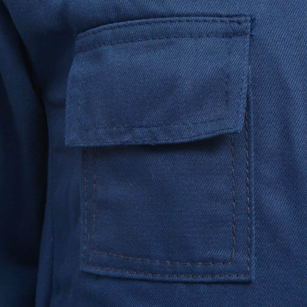 vidaXL Kinderoverall met mouwen maat 98/104 blauw