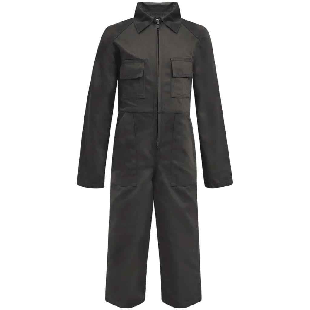 vidaXL Kinderoverall met mouwen maat 98/104 blauw