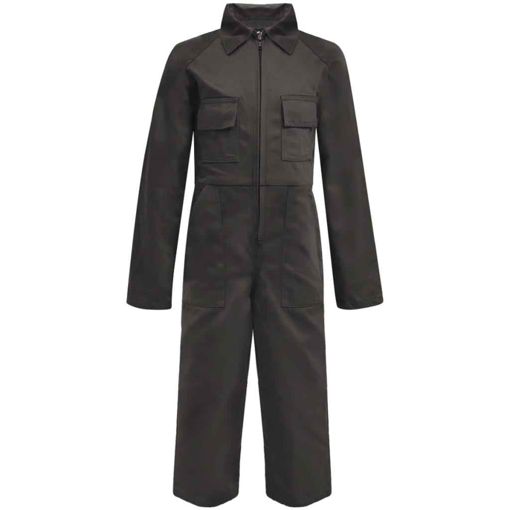 vidaXL Kinderoverall met mouwen maat 98/104 blauw