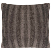vidaXL Plaid kussen Gestreept 2 pcs Grijs 50 x 50 cm Polyester