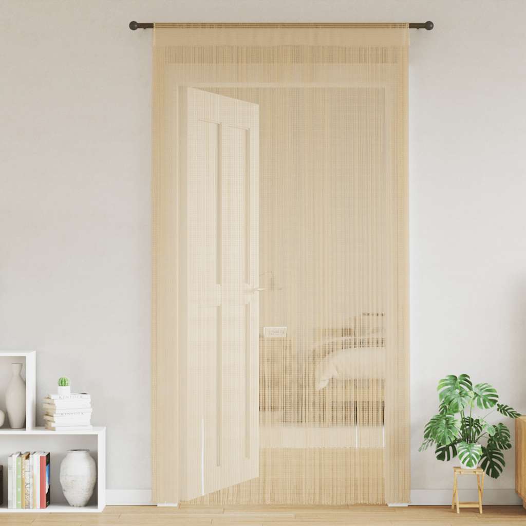 vidaXL Draadgordijnen 2 st 100x250 cm wit