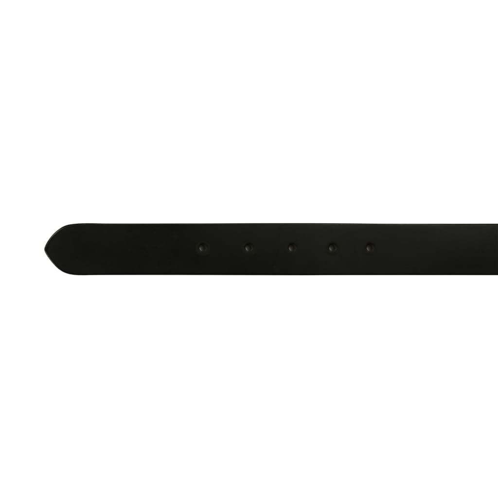 vidaXL Zakelijke riem voor mannen 125 cm leer zwart