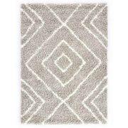 vidaXL Tapijt Berber shaggy hoogpolig 160x230 cm PP zandkleurig beige