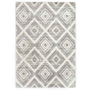 vidaXL Vloerkleed 120x170 cm PP grijs