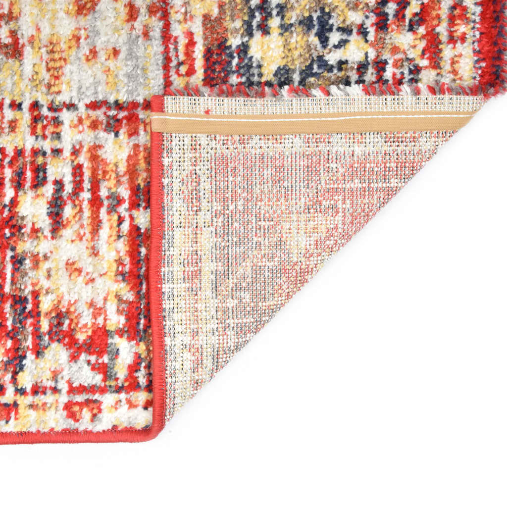 vidaXL Vloerkleed 120x170 cm PP rood