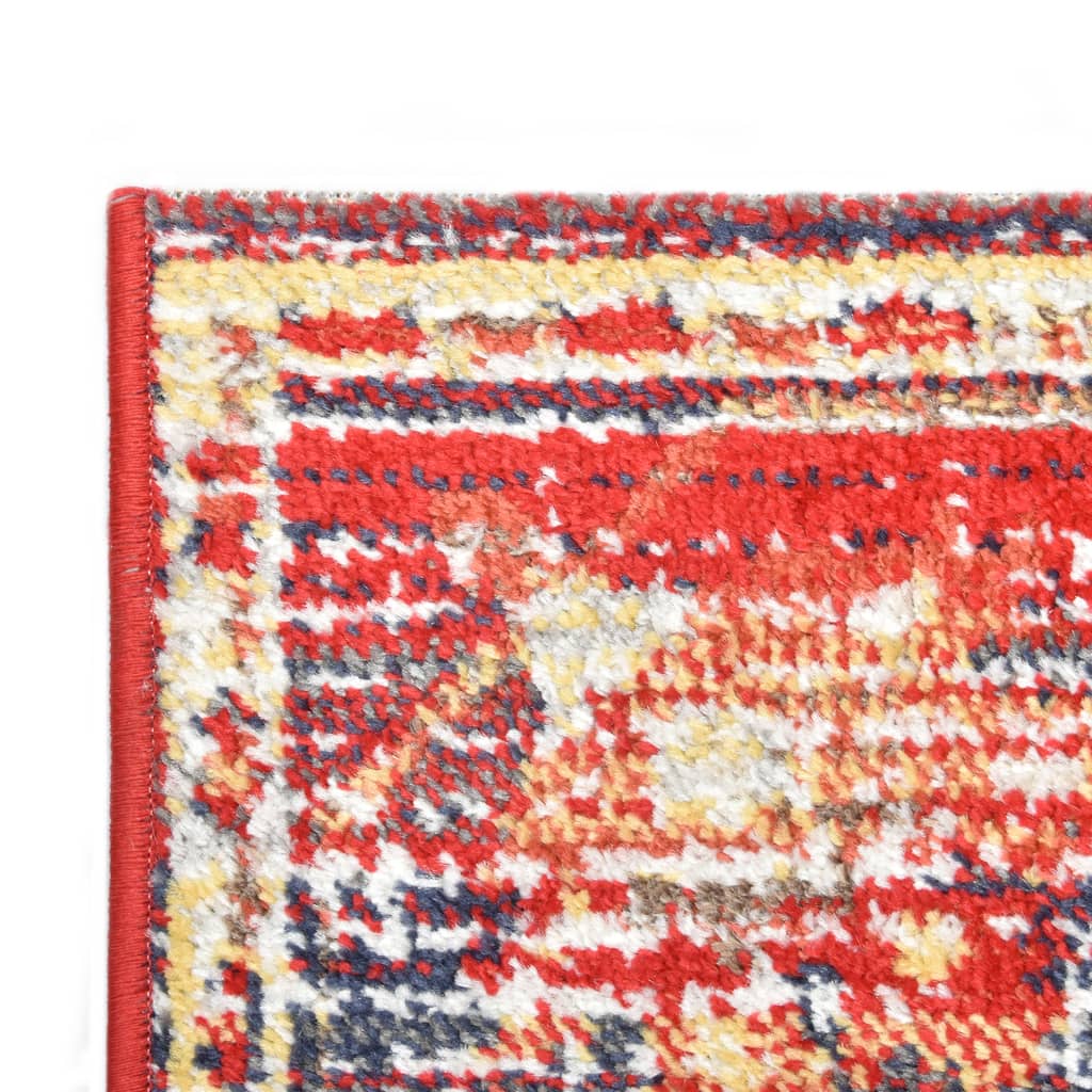 vidaXL Vloerkleed 120x170 cm PP rood
