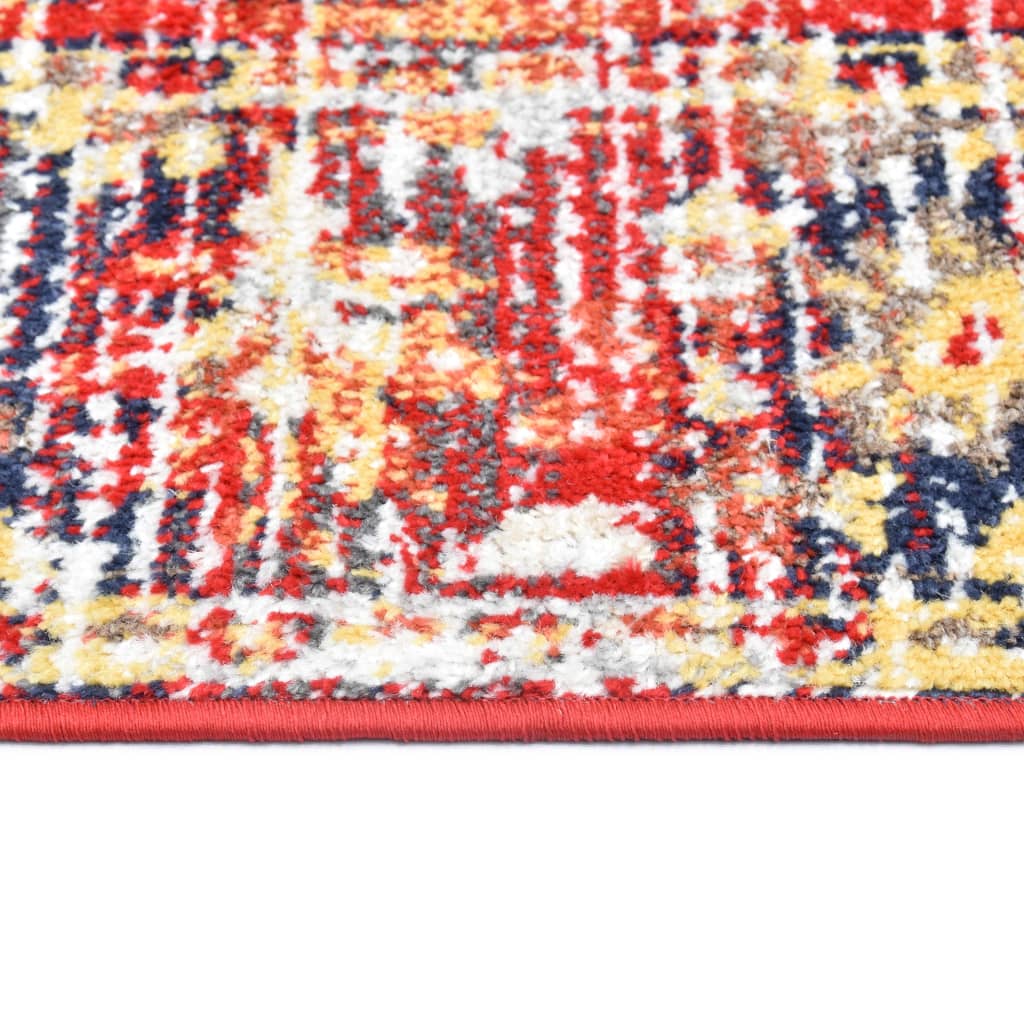 vidaXL Vloerkleed 120x170 cm PP rood