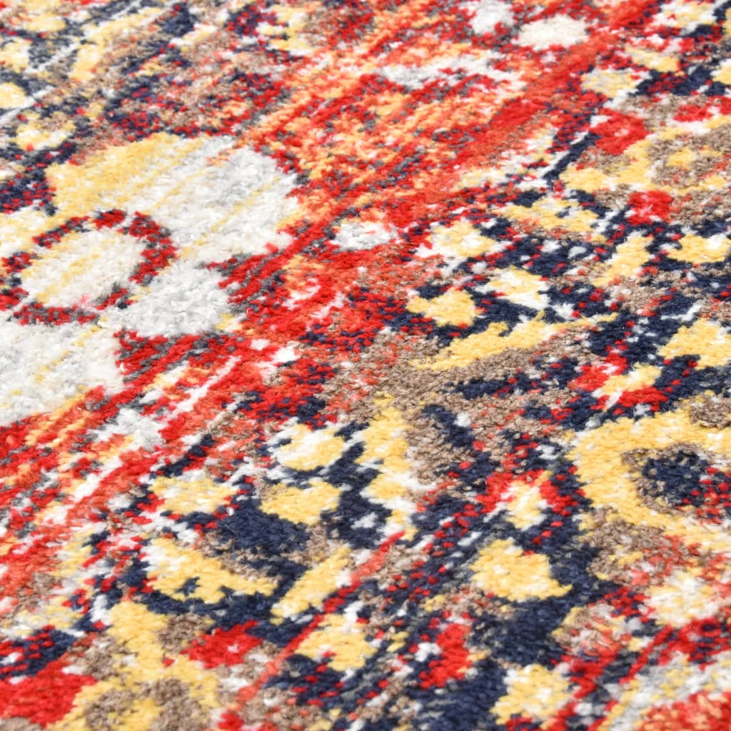 vidaXL Vloerkleed 120x170 cm PP rood