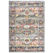 vidaXL Vloerkleed 140x200 cm PP blauw