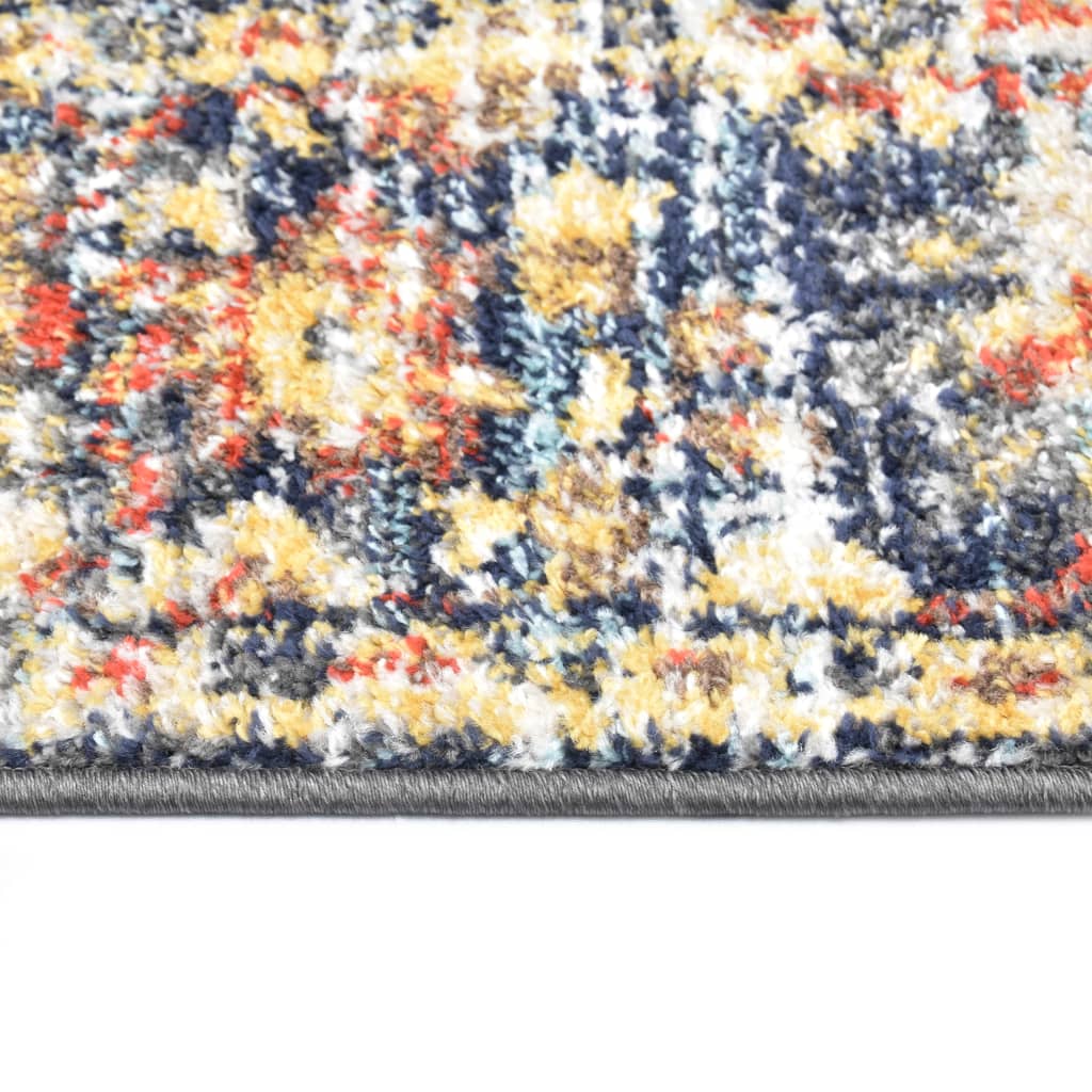 vidaXL Vloerkleed 140x200 cm PP blauw