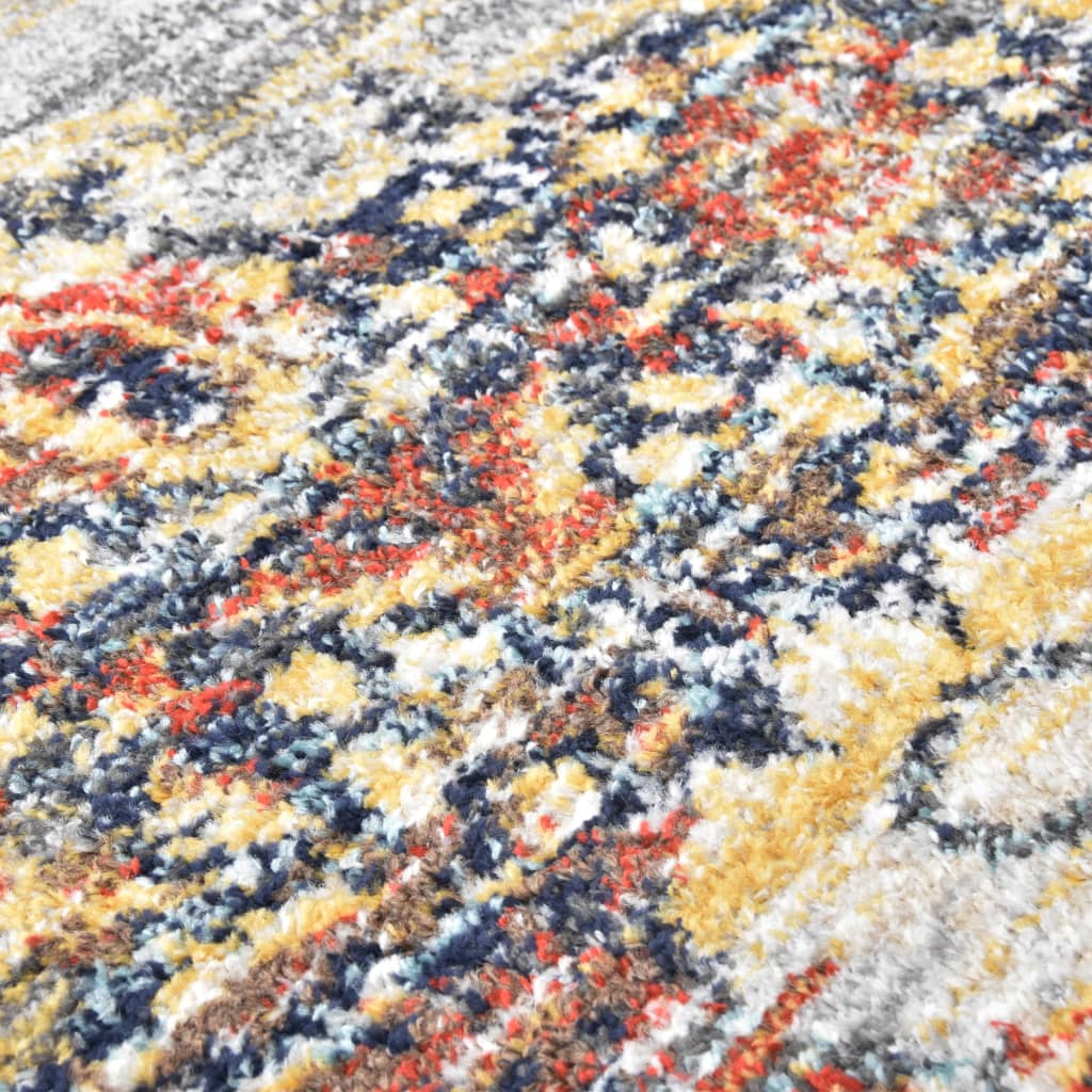 vidaXL Vloerkleed 140x200 cm PP blauw
