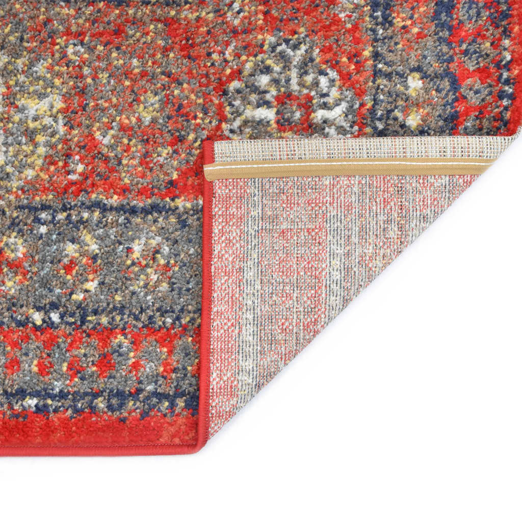vidaXL Vloerkleed 120x170 cm PP rood