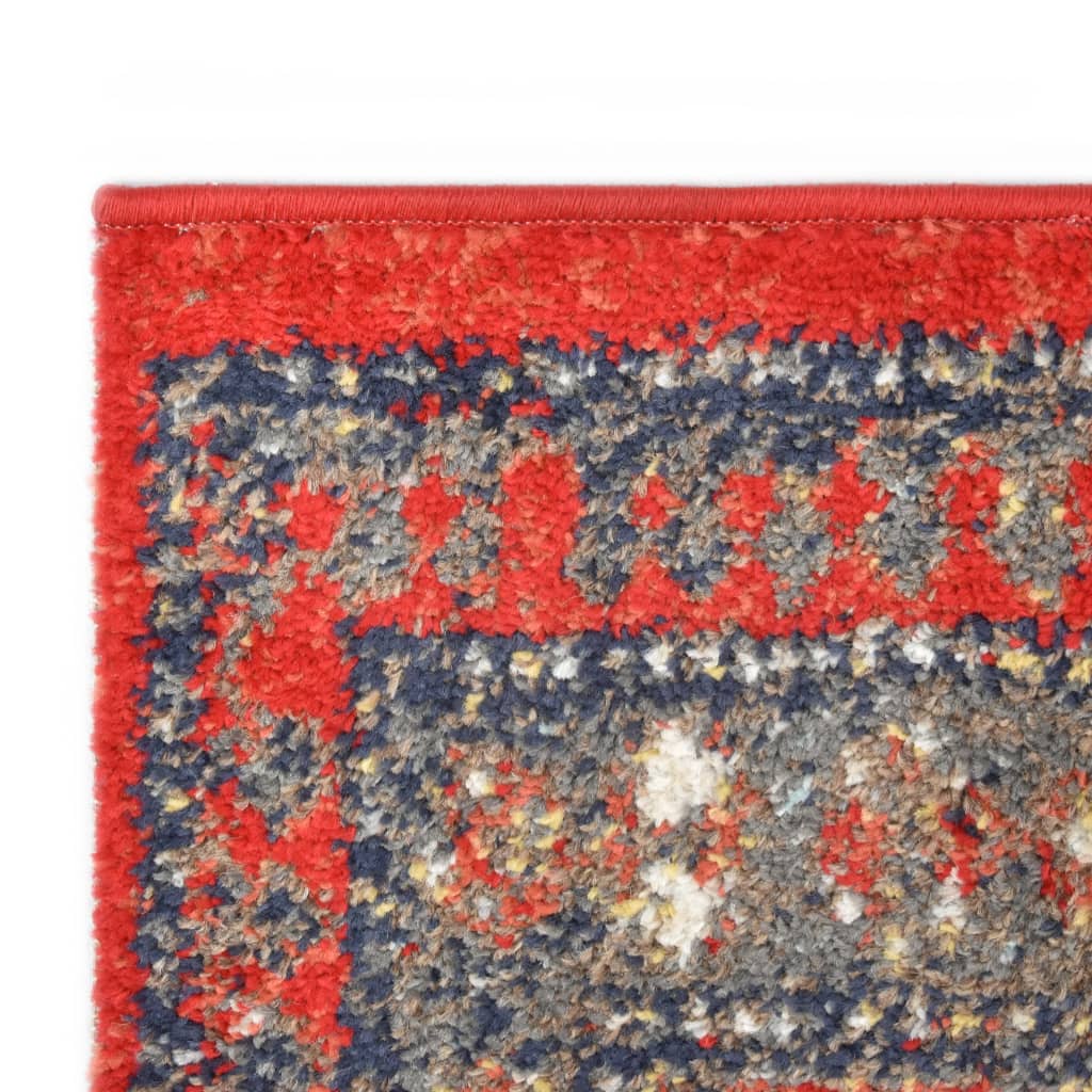 vidaXL Vloerkleed 120x170 cm PP rood