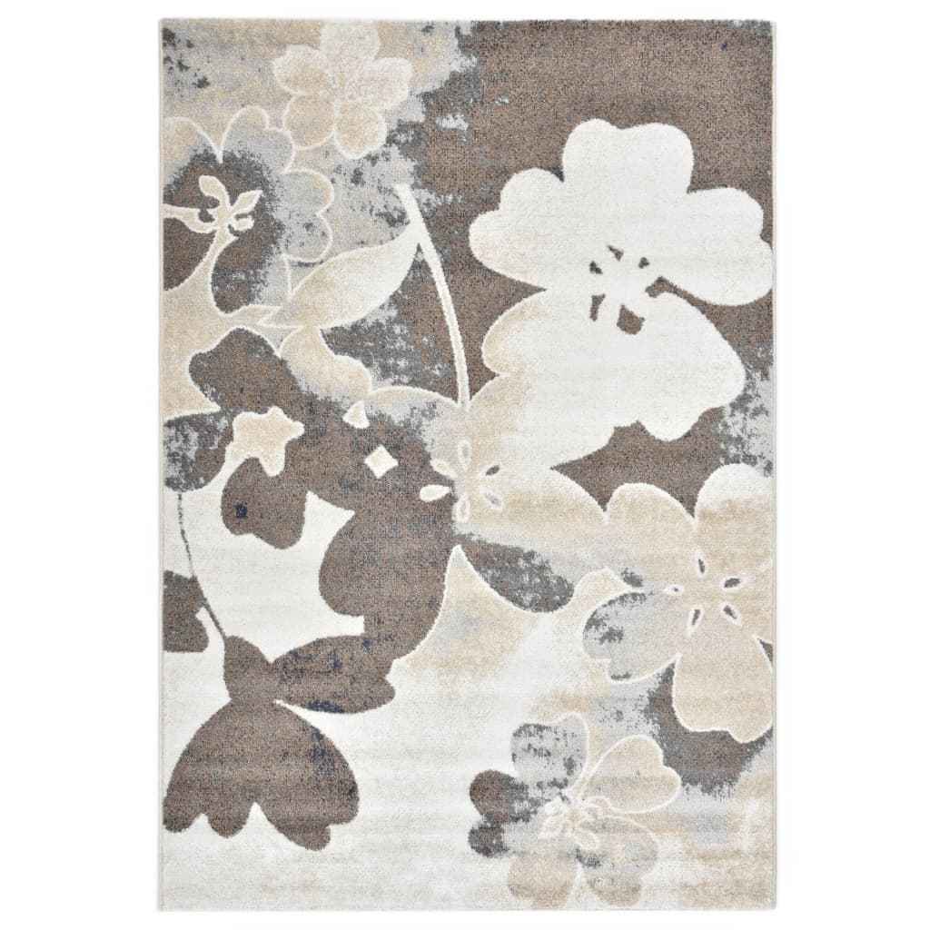 vidaXL Vloerkleed 160x230 cm PP grijs