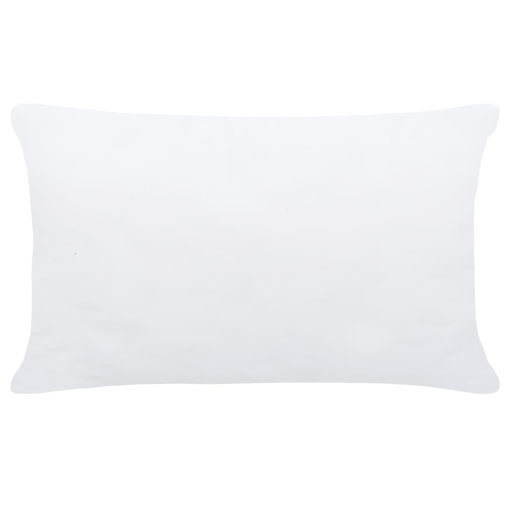 vidaXL Kussenvullingen 2 st 50x30 cm wit