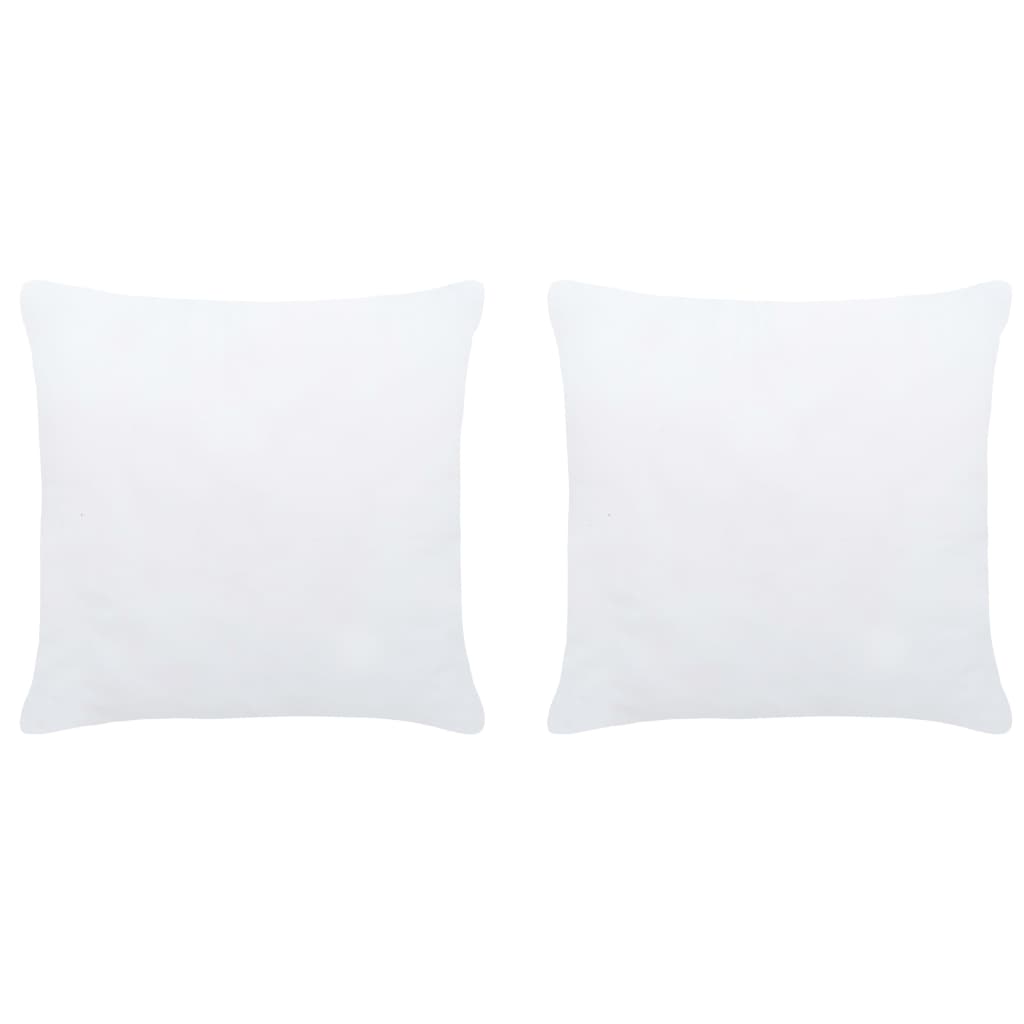 vidaXL Kussenvullingen 2 st 50x30 cm wit
