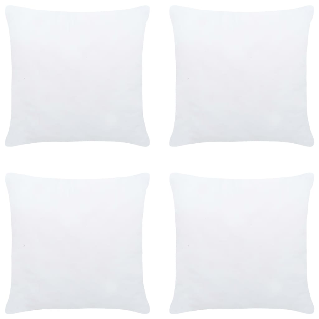 vidaXL Kussenvullingen 2 st 50x30 cm wit