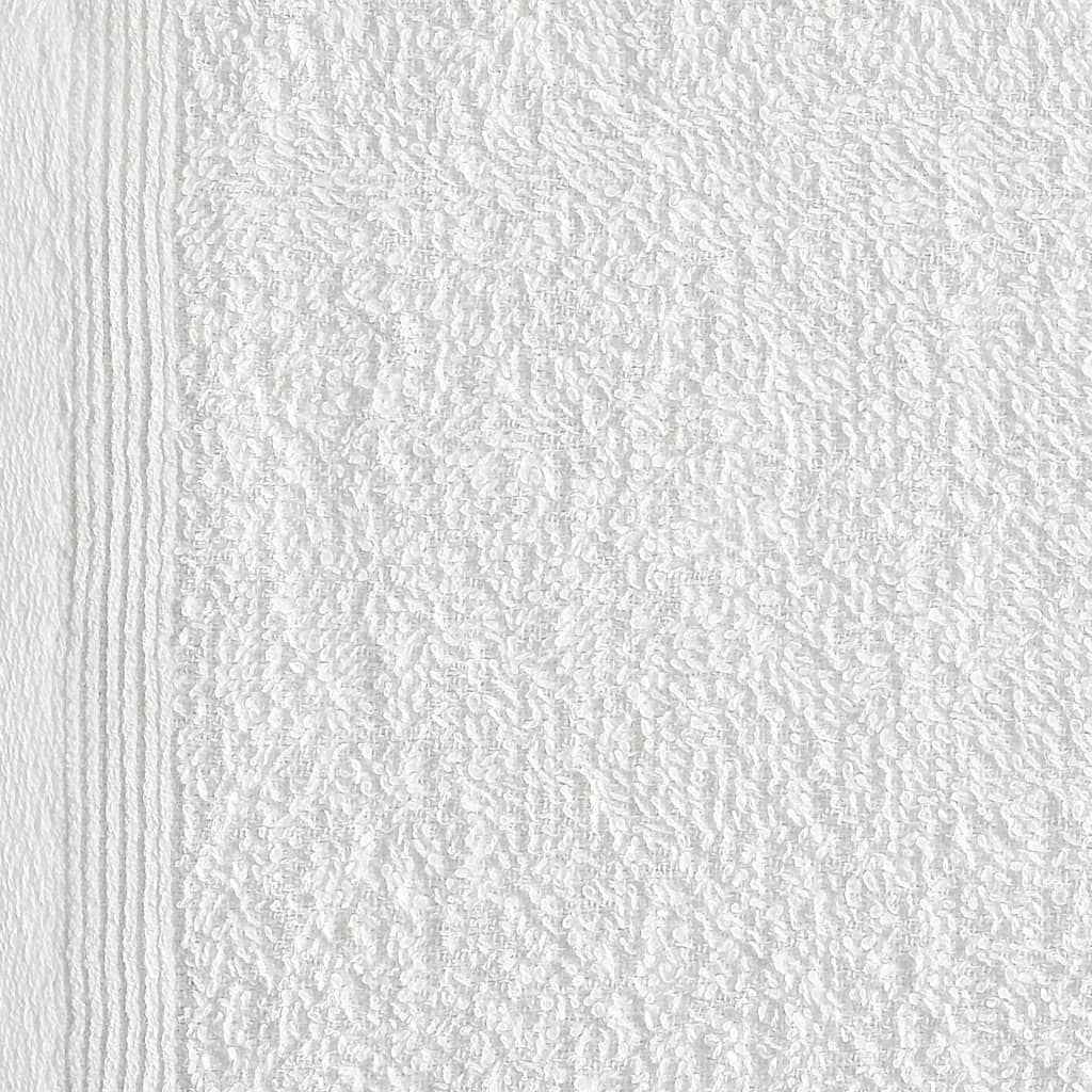 vidaXL Gastendoekjes 25 st 350 g/m² 30x50 cm katoen wit