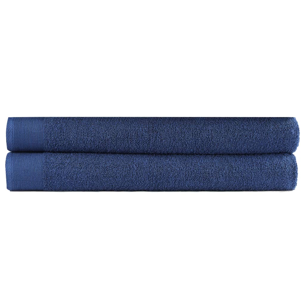 vidaXL Handdoeken 2 st 450 g/m² 50x100 cm katoen wit