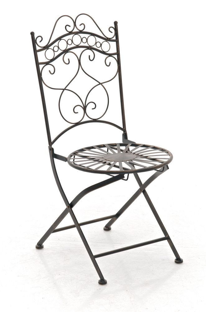 Tuinstoel Indra bronzen bronze