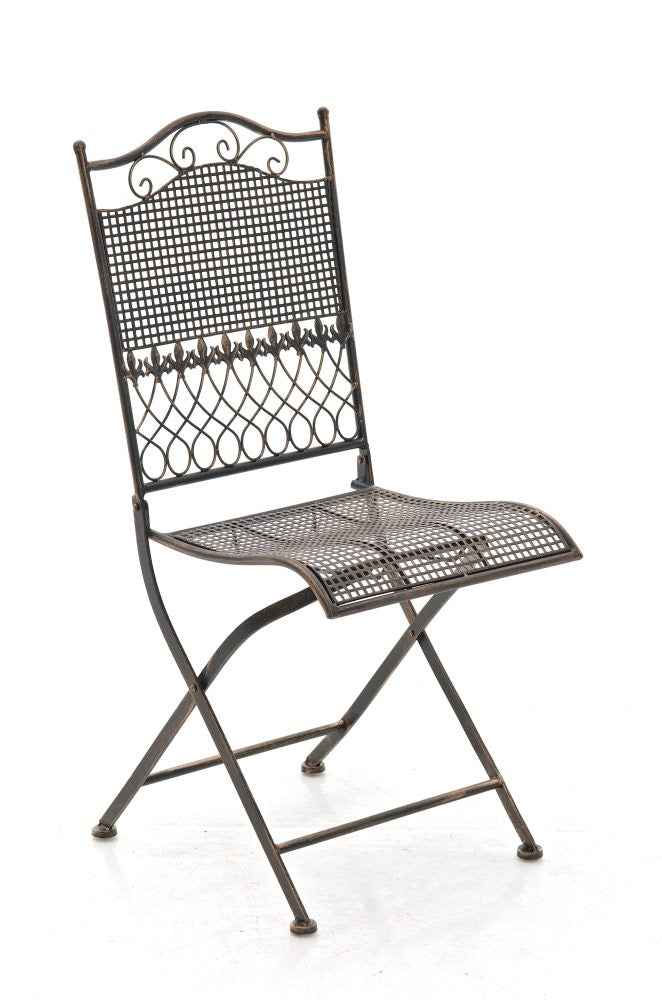 Tuinstoel Kiran bronzen bronze