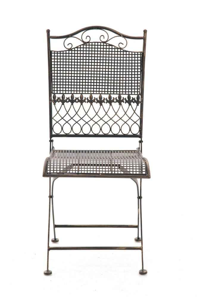 Tuinstoel Kiran bronzen bronze