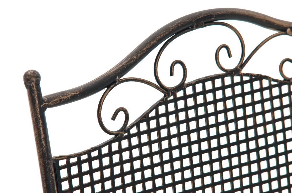 Tuinstoel Kiran bronzen bronze