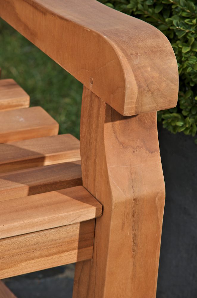 Teakbank Jackson teak,120 cm teak