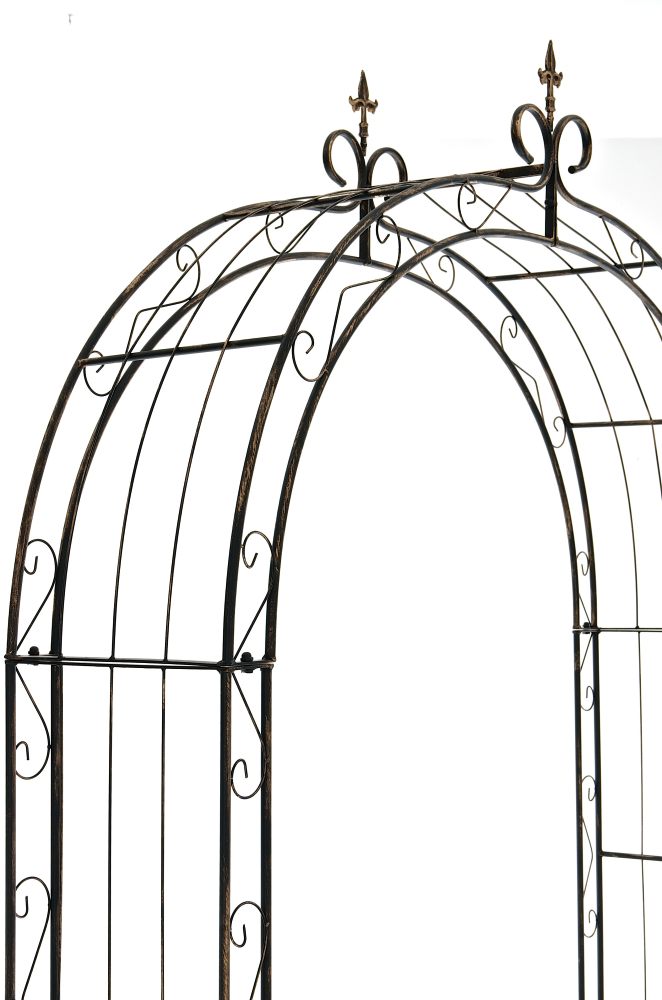 Rozenboog Sun bronzen bronze