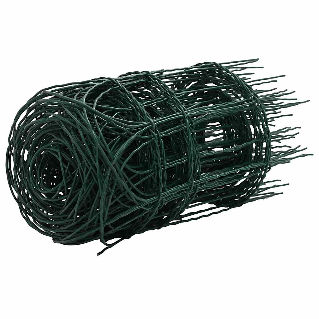 vidaXL Borderafscheiding 25x0,65 m gepoedercoat ijzer - Aashly