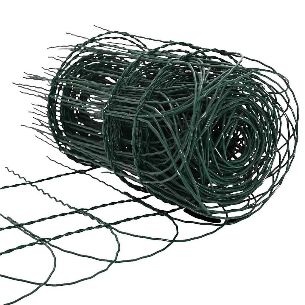 vidaXL Borderafscheiding 25x0,65 m gepoedercoat ijzer - Aashly