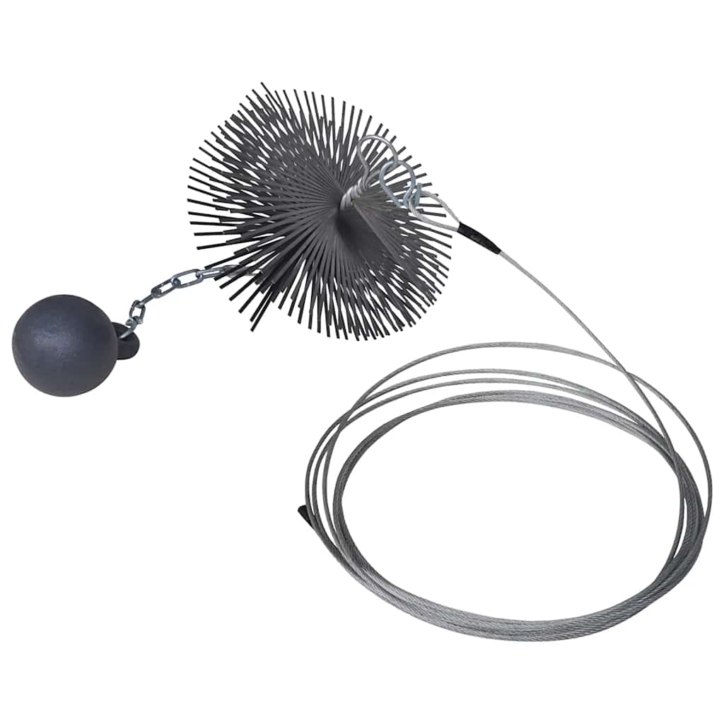 Schoorsteenveegborstel rond Ø 15 cm