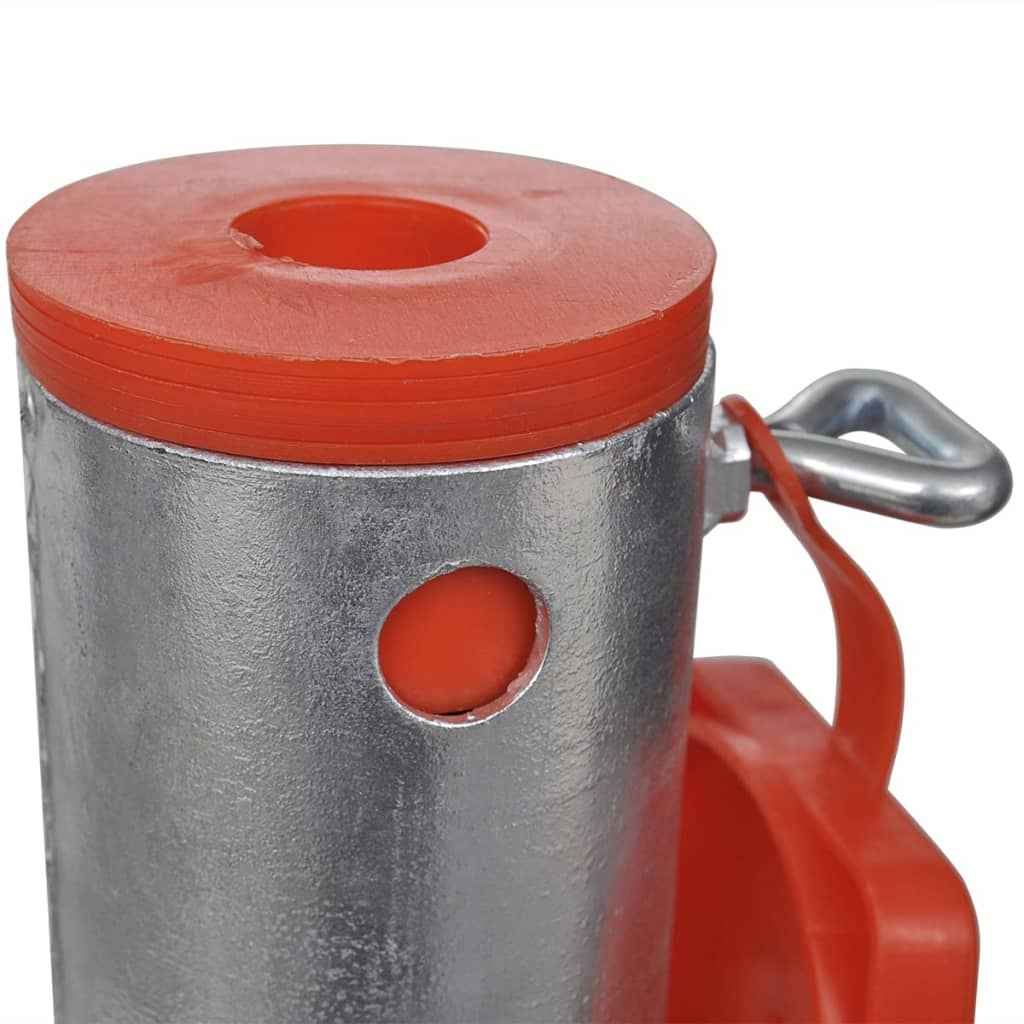 vidaXL Parasolvoet 55 cm gegalvaniseerd staal