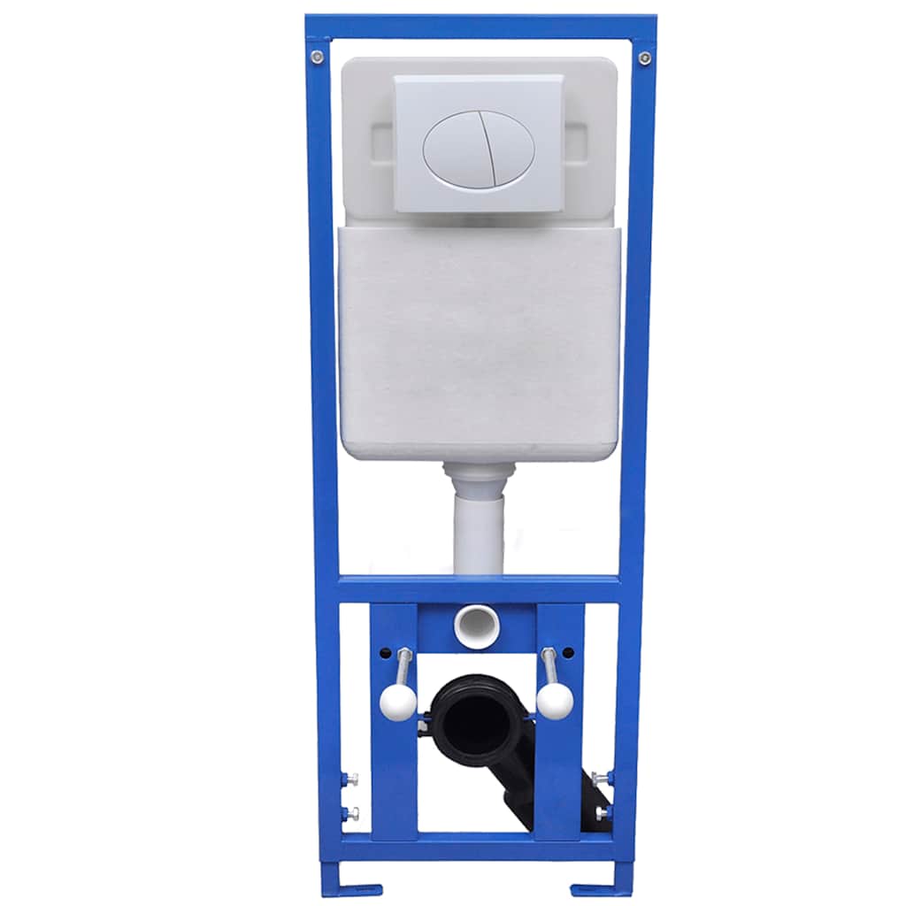 vidaXL Inbouwreservoir voor Hangtoilet 11 L 41x14x(110-125) cm