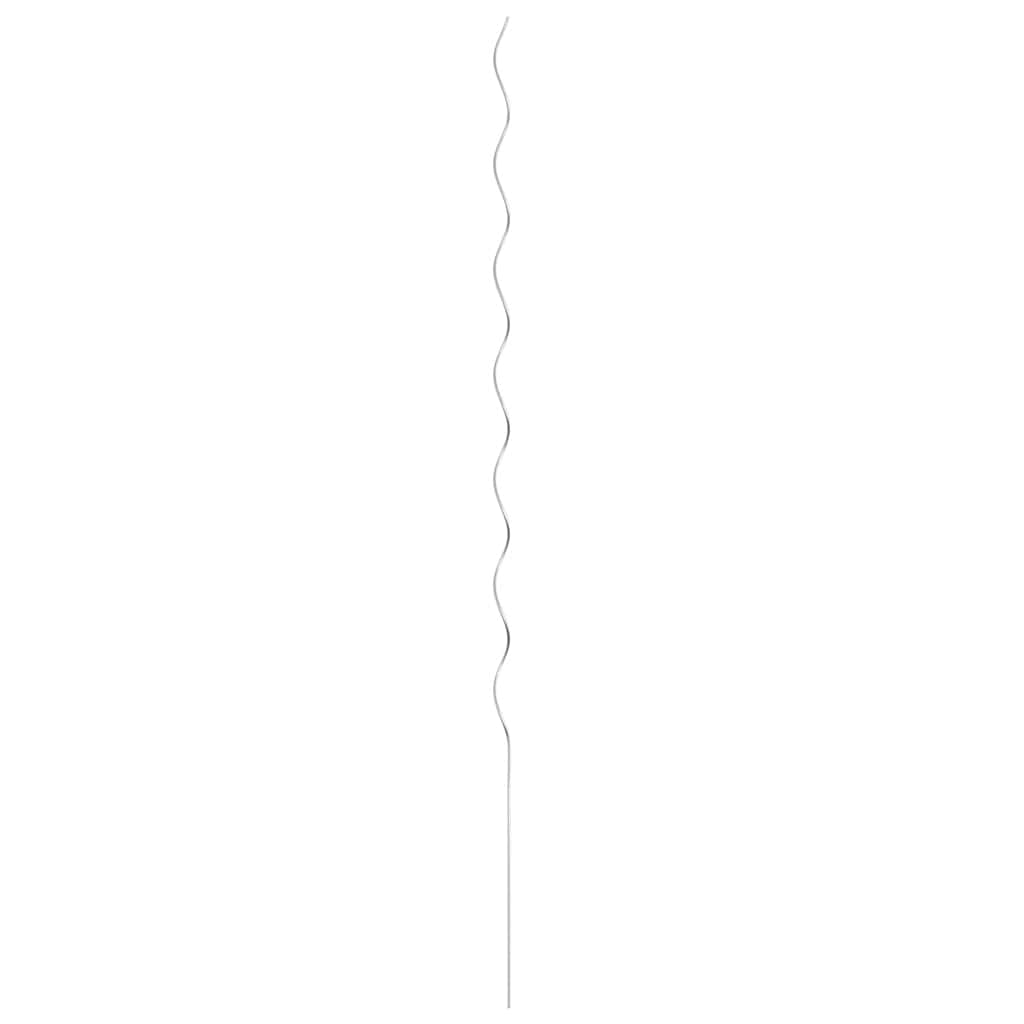 vidaXL Spiraal Plantsteunen 50 stuks 150 cm Gegalvaniseerd Staal