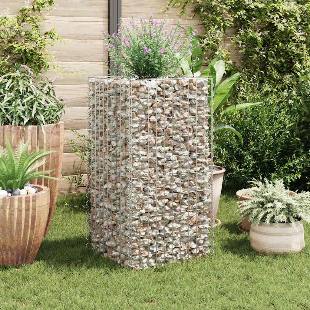 vidaXL Gabion plantenbak verhoogd 360x90x100 cm staal