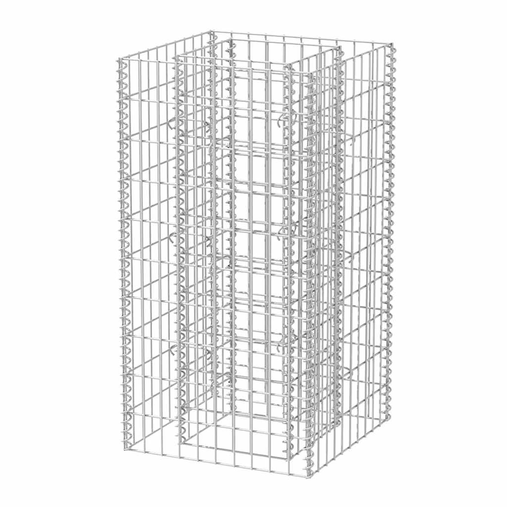 vidaXL Gabion plantenbak verhoogd 360x90x100 cm staal