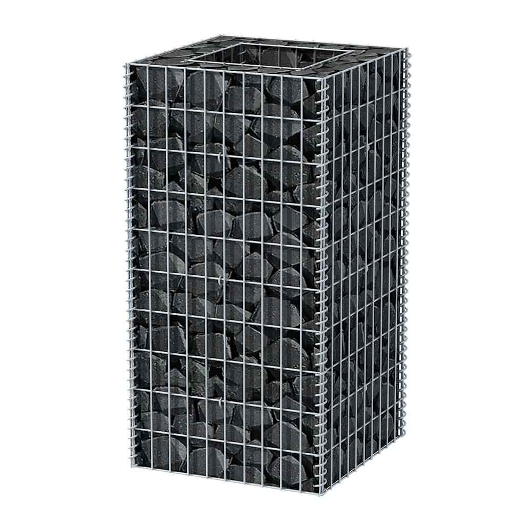 vidaXL Gabion plantenbak verhoogd 360x90x100 cm staal