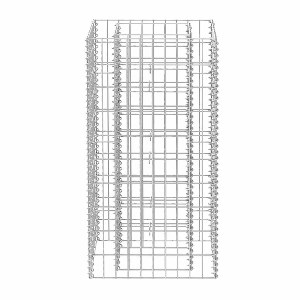 vidaXL Gabion plantenbak verhoogd 360x90x100 cm staal