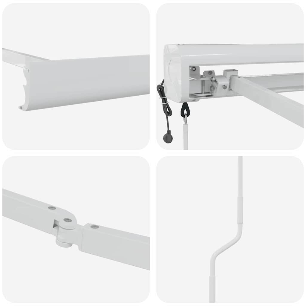 Markies Wit 3 x 2,5 m Metaal