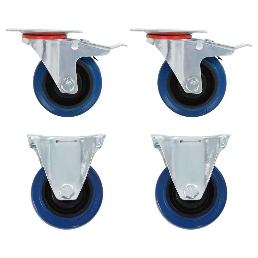 vidaXL Wielen 4 st 75 mm