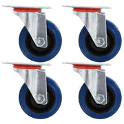 vidaXL Zwenkwielen 4 st 75 mm