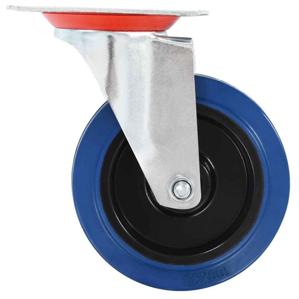 vidaXL Zwenkwielen 4 st 100 mm